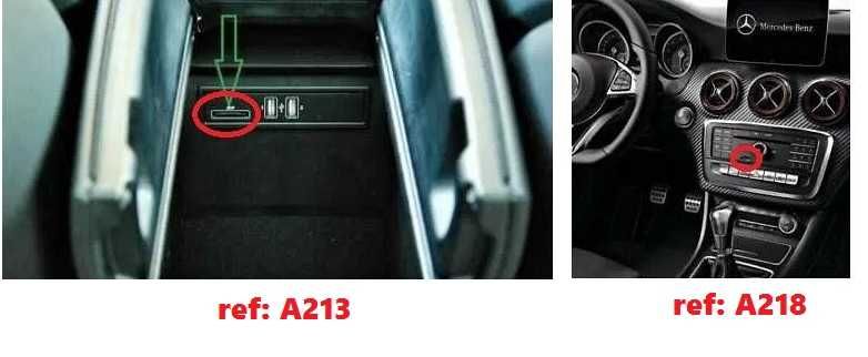 Cartão GPS Mercedes 2023 v20 Europa NTG5 c/ radares fixos