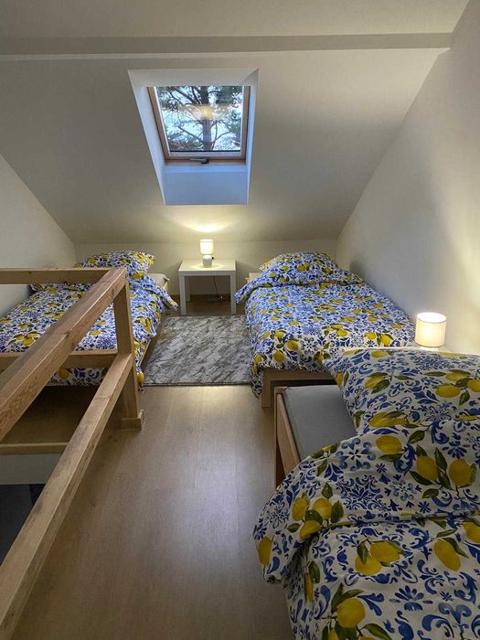 Domek na wynajem Kaszuby, balia ogrodowa z widokiem na jezioro