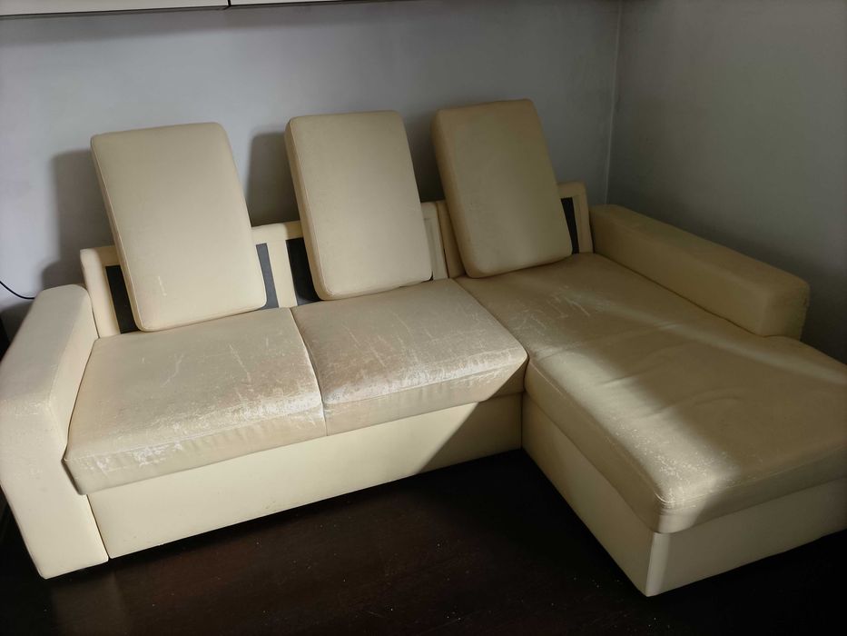 Oddam narożnik z ekoskóry