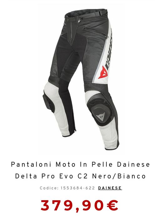 Calças dainese mota
