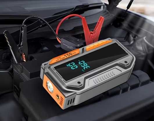 Пуско-зарядне пристрій авто бустер 10в1 JKUOO JS28 28000 mAh, 3500A