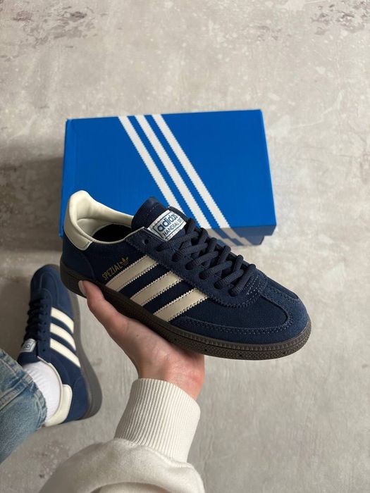 НОВИНКА! Adidas Handball Spezial Night Indigo Blue Cream 37 - 45 адік