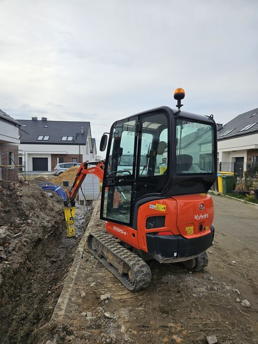 USŁUGI MINIKOPARKA Dobrzykowice Kiełczów Dlugoleka wynajem bobcat