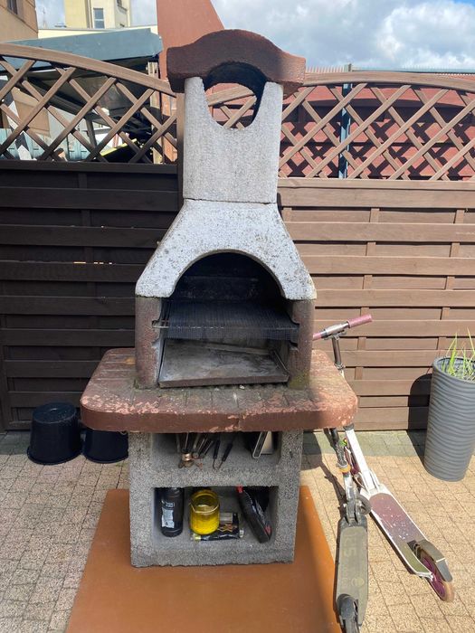 Gril ogrodowy betonowy