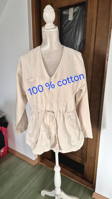 Bluza wiązana w pasie M