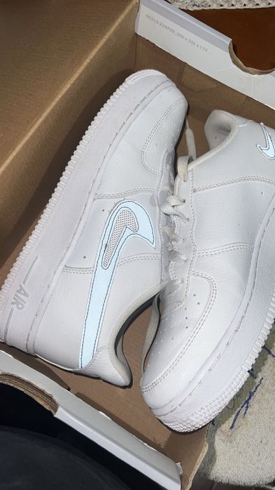 Air force 1 (branco e cizento)