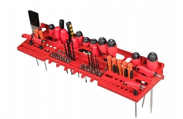 Панель для інструментів Kistenberg 230*78 см + 46 контейнерів