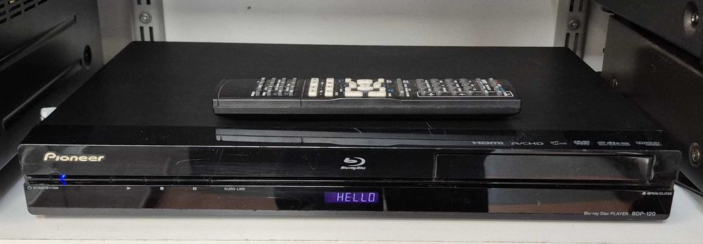 Odtwarzacz Pioneer BDP-120 uszk nie czyta blu-ray; Komis Jasło Igielna