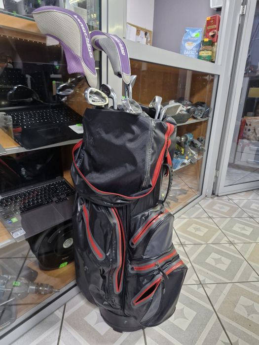 3x Komplet ,Kije golfowe , Wilson,  discovery. Falcon golf
