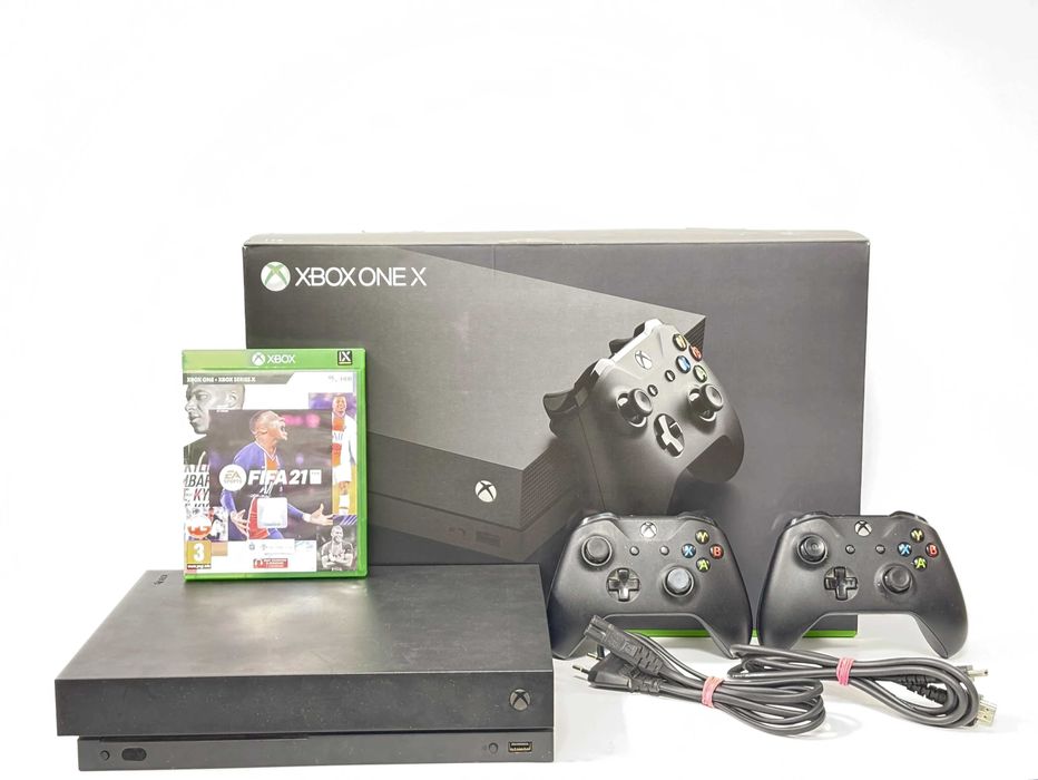 Konsola XBOX One X 1TB 2X PADY