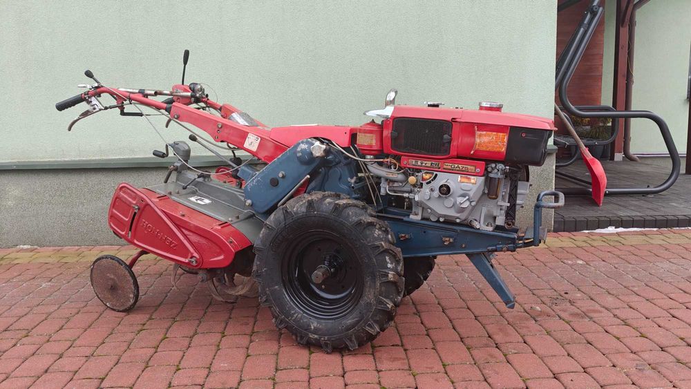 Traktorek Ogrodowy Dzik Glebogryzarka Jednoosiowy Kubota Yanmar Iseki