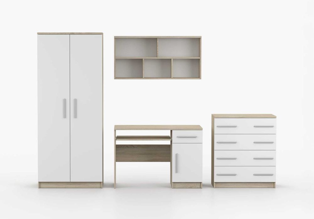 Meble dla dzieci dziecięce młodzieżowe OMEGA biały