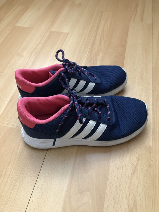Damskie adidasy granatowo-różowe