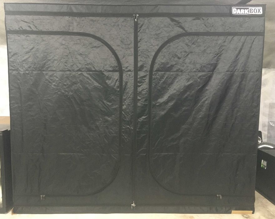 tenda de cultivo dark box - armário 240 * 120 * 200 cm