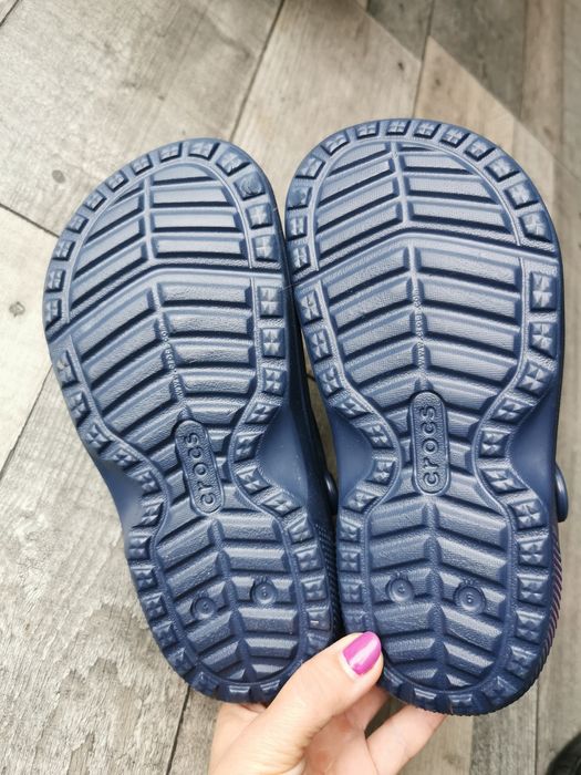 Crocs Klapki Bistro Granatowy