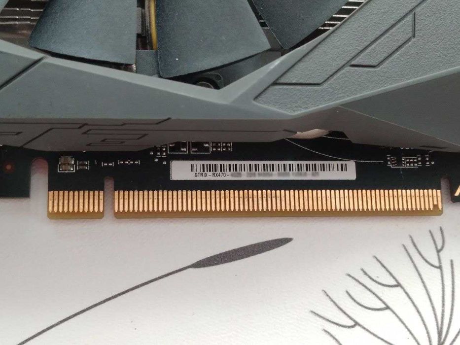 Відеокарта Asus Rog Strix RX470 4GB