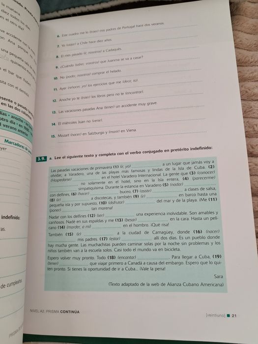 Prisma continua A2 podręcznik plus ćwiczenia