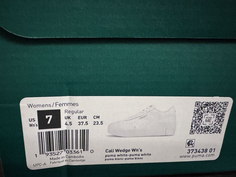 Кросівки жіночі Puma Cali Wedge US 8