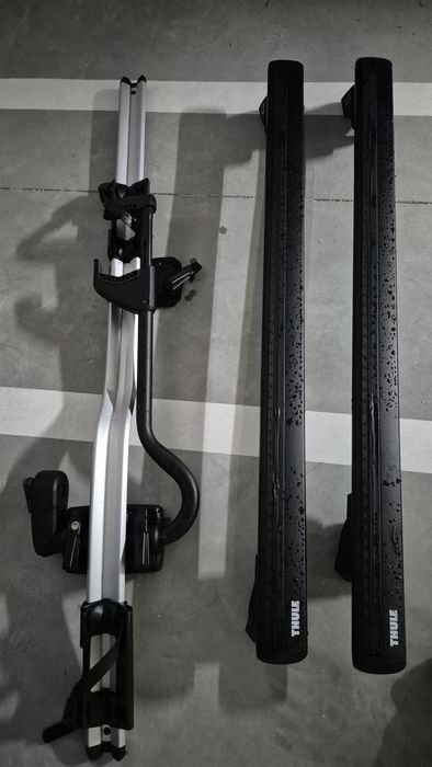 Barra e suporte Thule para bicicleta
