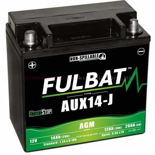 Akumulator Fulbat AUX14-J Start-Stop 12V 14Ah 200A LR047630 JDE32902