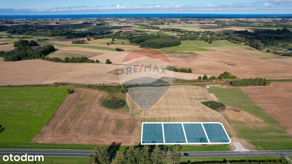 Atrakcyjne działki budowlane 900 m2 – Będzino