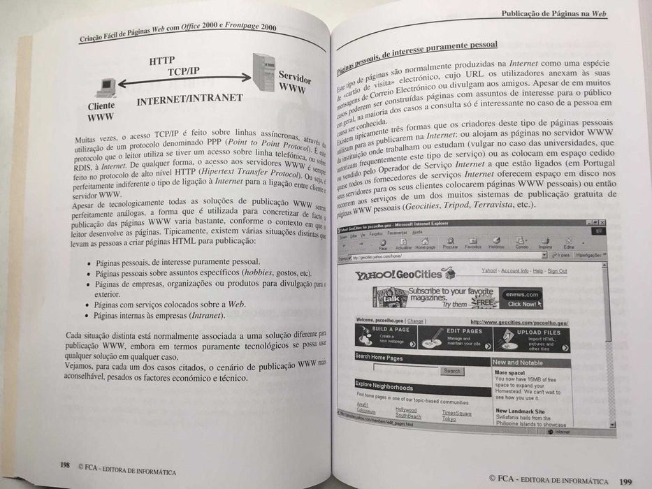 Livro - Criação Fácil de Páginas Web com Office e FrontPage 2000