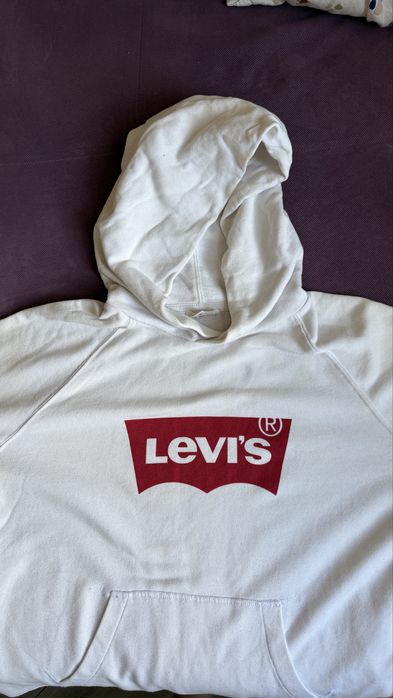 Продам худі LEVI’S білого кольору розмір м