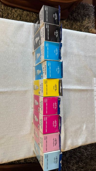 Oryginalne tusze Epson 673
