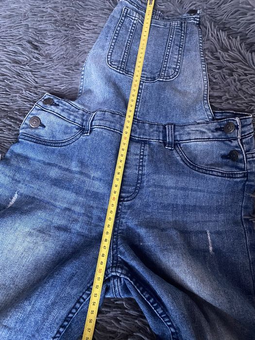 Ogrodniczki jeansowe jak nowe