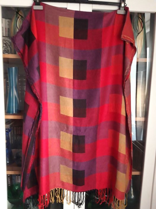 Duży kolorowy szal Tatuum
