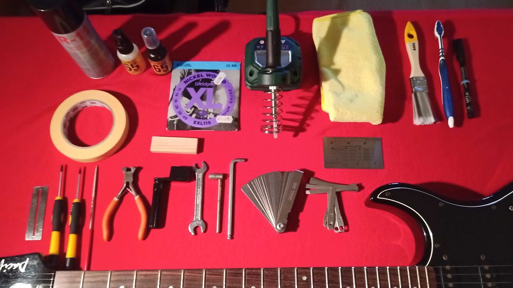 Setup de Guitarras e Reparação de Instrumentos Musicais