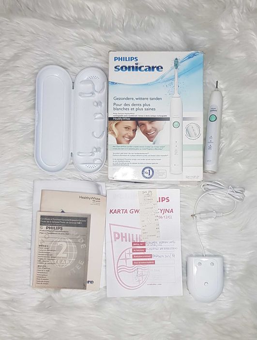 Soniczna Philips sonicare Healthy White HX6781/02 etui ładowarka