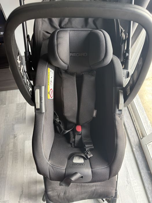 Conjunto de cadeira auto , ovo e carrinho Recaro