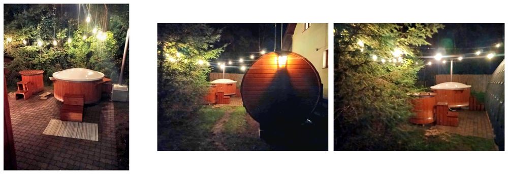 #Domekcałoroczny #dowynajęcia z balią z jacuzzi i sauną..