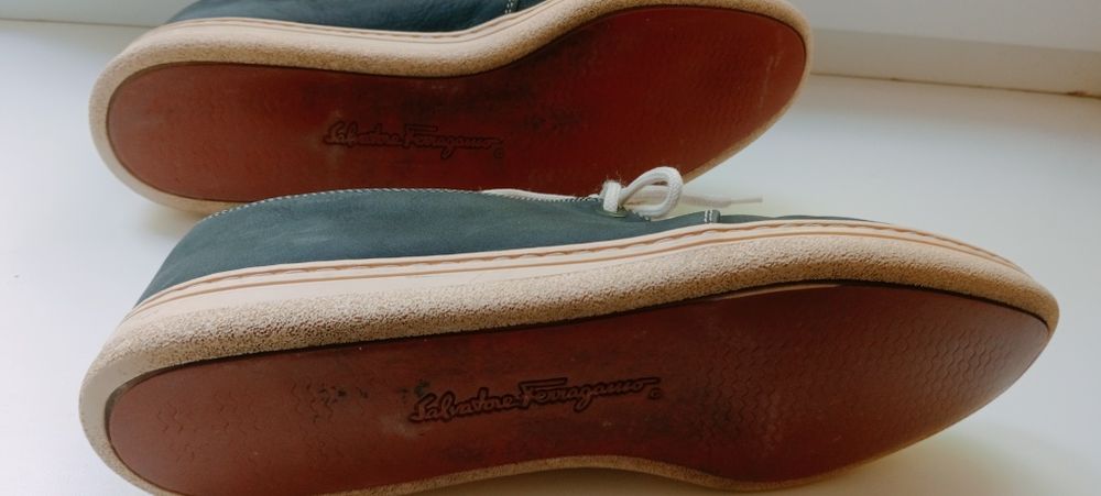 Мокасини шкіряні Salvatore Ferragamo