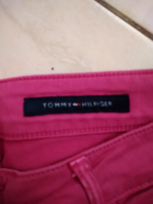 Spodnie Tommy Hilfiger fuksja M