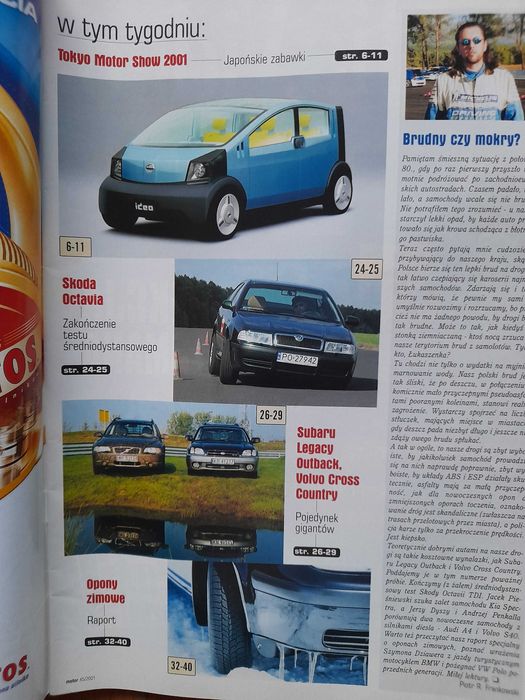 MOTOR Legacy Outback, Volvo Cross Country, Octavia, Polo
