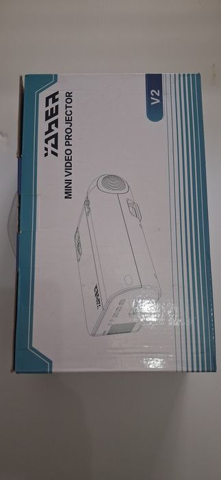 Mini Projetor de Vídeo Yaber V2 Branco
