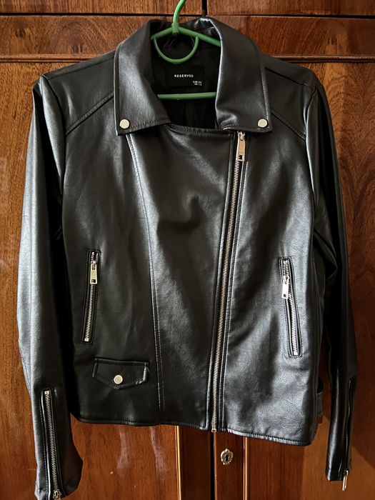 Косуха, шкіряна куртка Reserved
