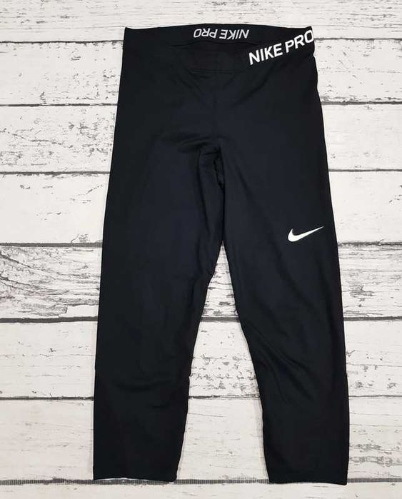 Nike * Pro * legginsy * czarne * damskie * idealne * L