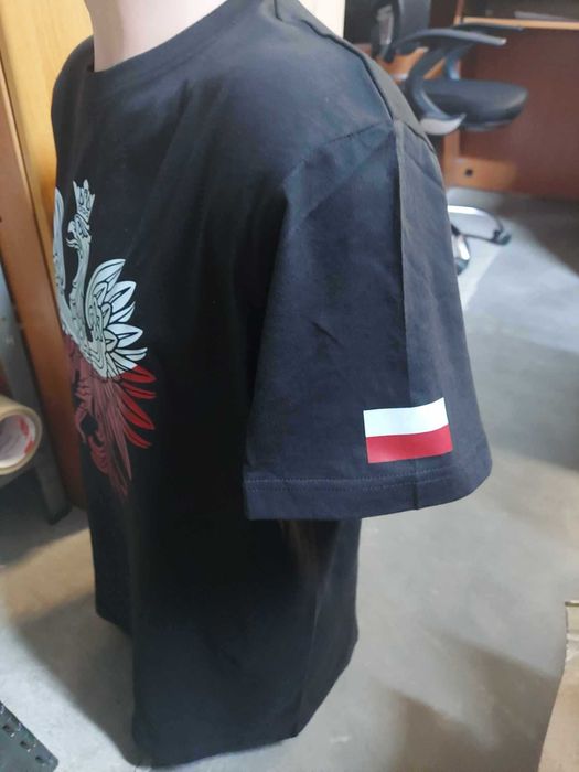 koszulka t-shirt patriotyczna flaga polska godło orzeł rozmiar L