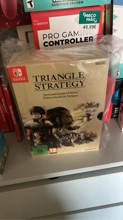 Triangle Estrategy Nintendo Switch Colecionador