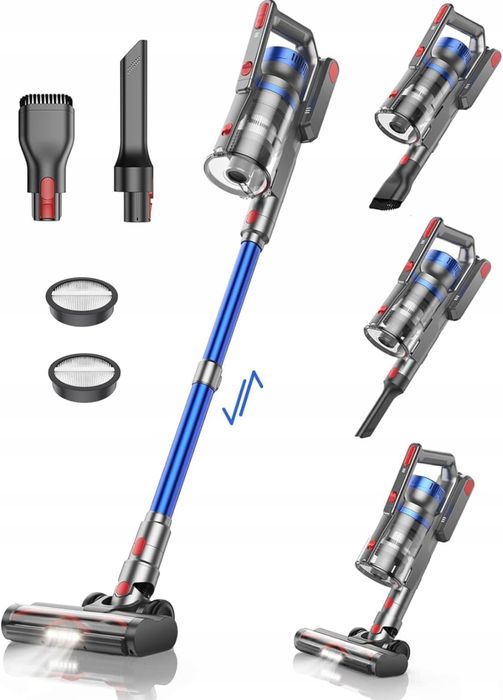 Odkurzacz pionowy Buture pro bezprzewodowy cyklynowy akumulatrowy 450W
