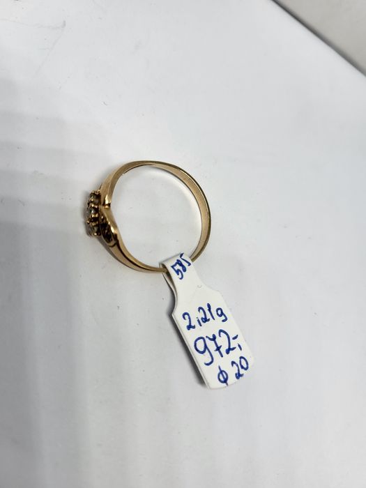 Pierścionek 14k 585 2,21g r20 Komis madej Gorlice