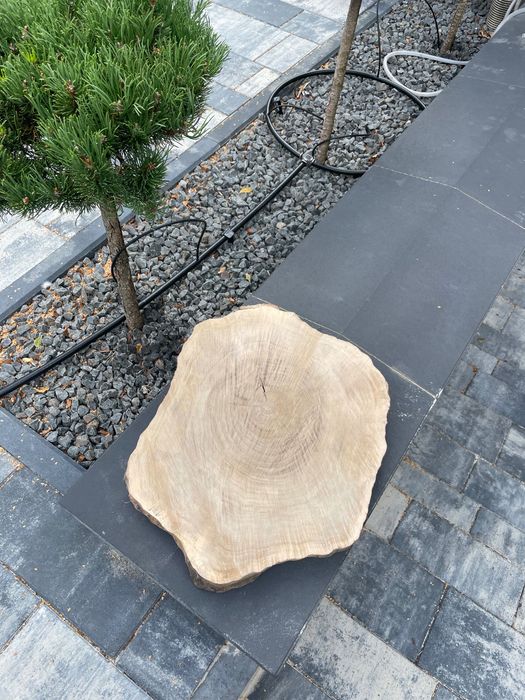 Plaster litego drewna orzechowiec