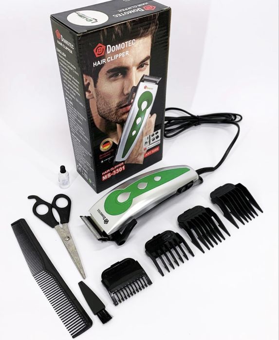 Машинка для стрижки с комплектом. Машинка для стрижки волосся