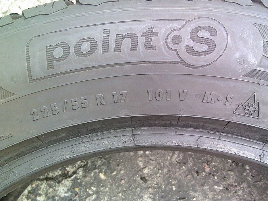 Opony 225/55/17 Point 2szt