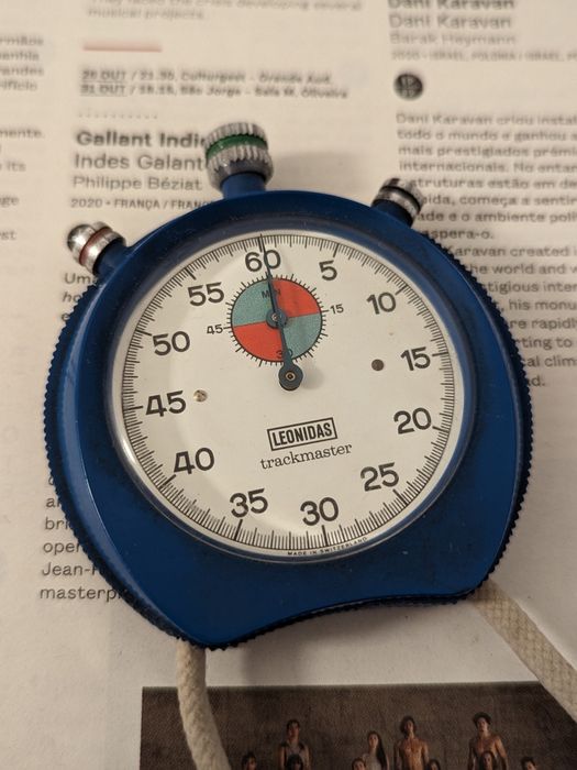 Relógio Cronómetro Heuer Leonidas Trackmaster