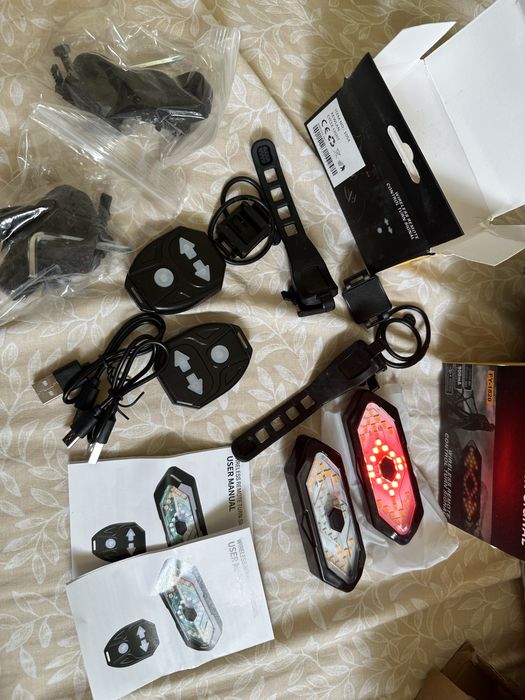 Sinalizador de direcao para bike