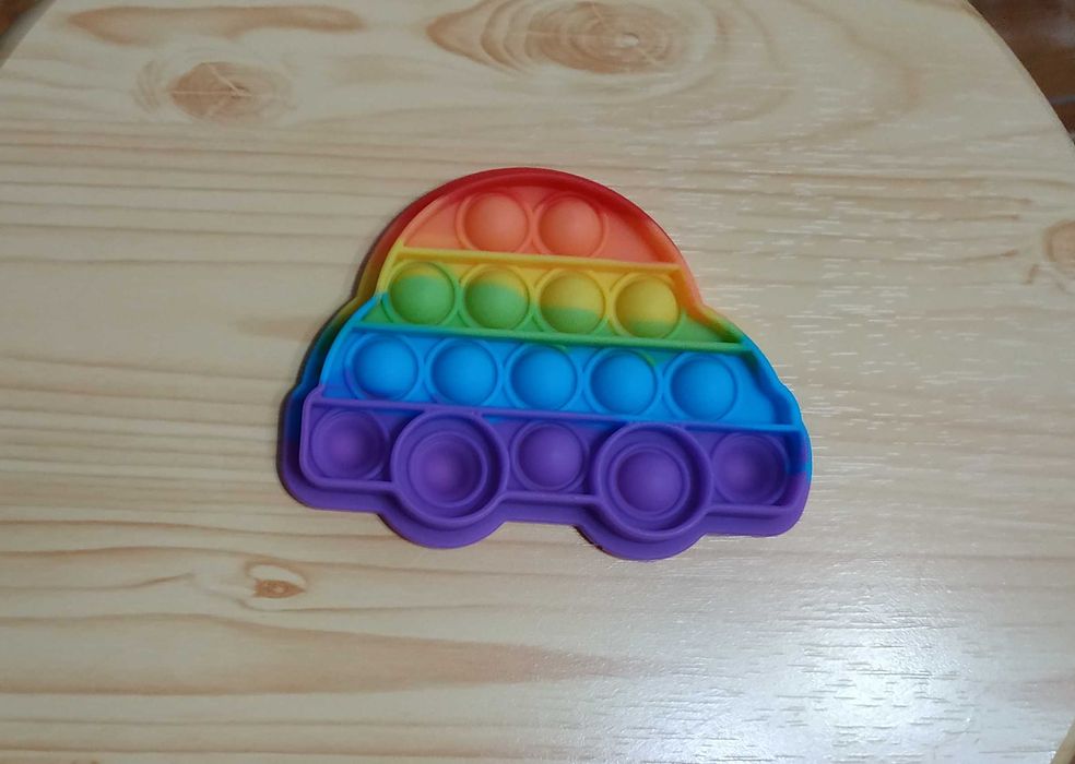 Антистрес релакс-машинка гумова резиновая